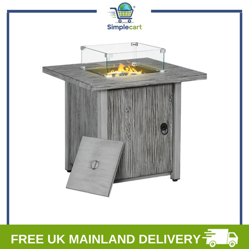 Gas fire pit table - table, 40,000