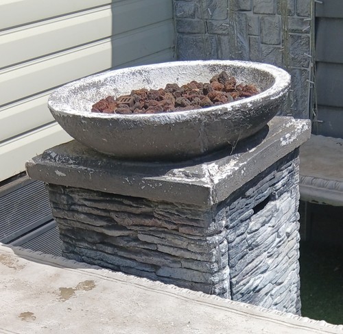 Gas fire pit - gas,
