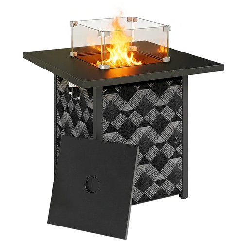 Outsunny square propane - square,