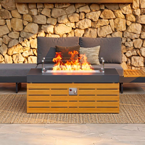 Propane garden gas fire pit - garden,