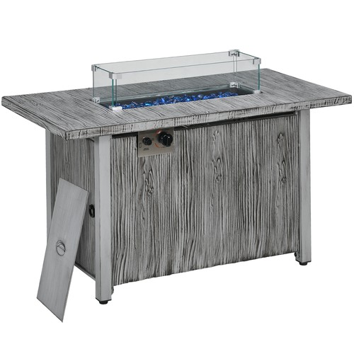 000 btu gas fire pit - fire,