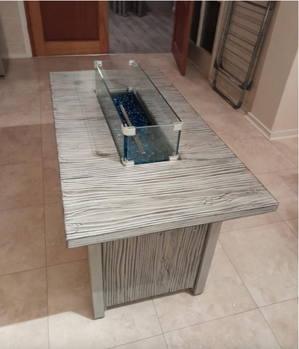 Gas fire pit table - gas,