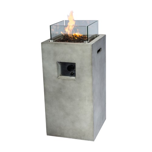 Garden fire pit outdoor - pit, gas