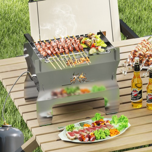 Portable bbq grill - grill, with