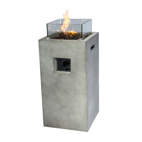 Garden fire pit outdoor gas - garden,