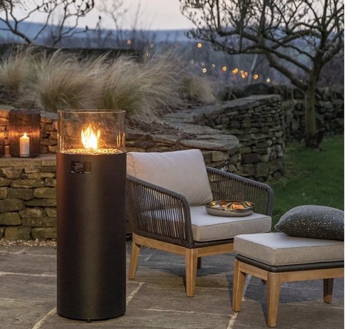 Cosi outdoor black - outdoor, round
