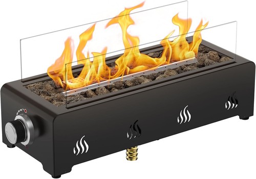 Inch tabletop gas fire pit - tabletop,
