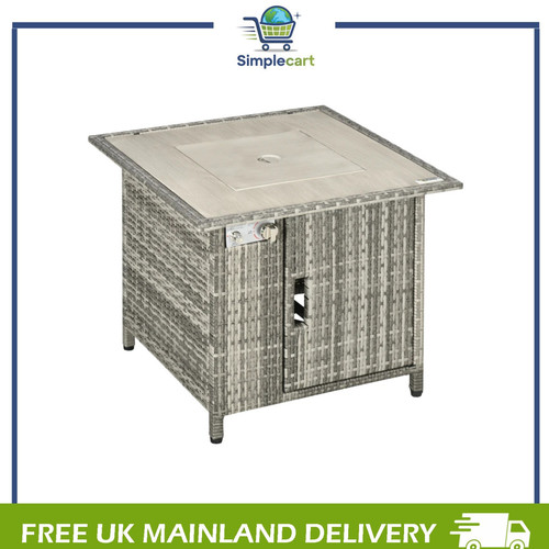 Gas fire pit table - pit, 40,000