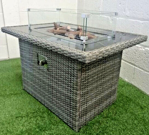 Hercules rattan gas - gas, firepit