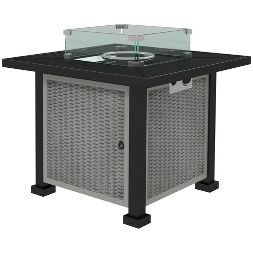 Gas fire pit - gas, table
