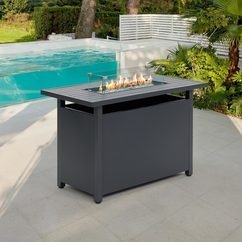 Aluminium fire pit table - pit,