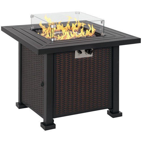 Outsunny outdoor propane fire - outdoor,