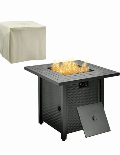 Outsunny square propane gas - square,