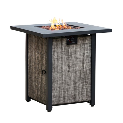 Garden fire pit - outdoor, gas