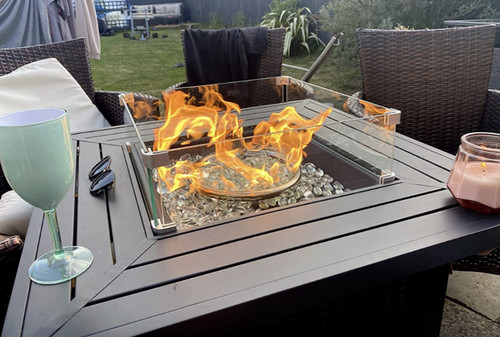 Large fire pit outdoor - large,