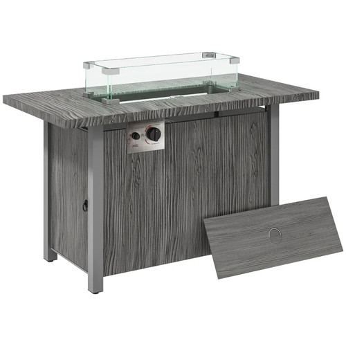 Gas fire pit table - with, 50,000