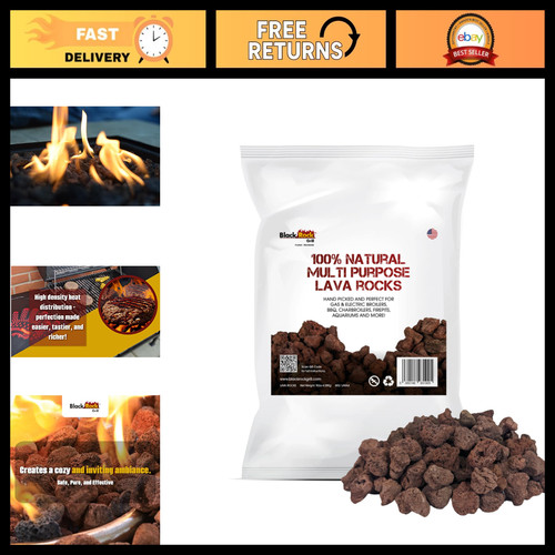 Natural lava rocks 12kg - lava,