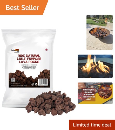 Efficient 4kg lava rocks - 4kg,